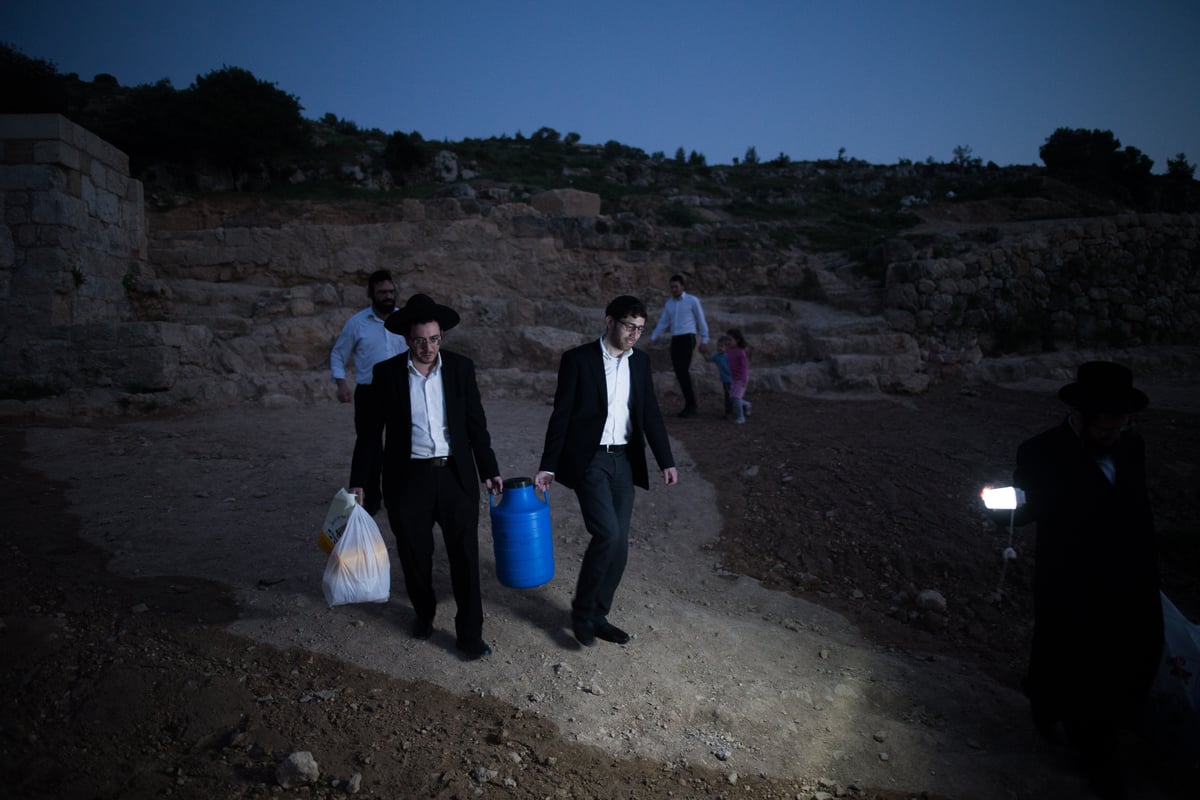 תיעוד: שאיבת "מים שלנו" בהרי ירושלים