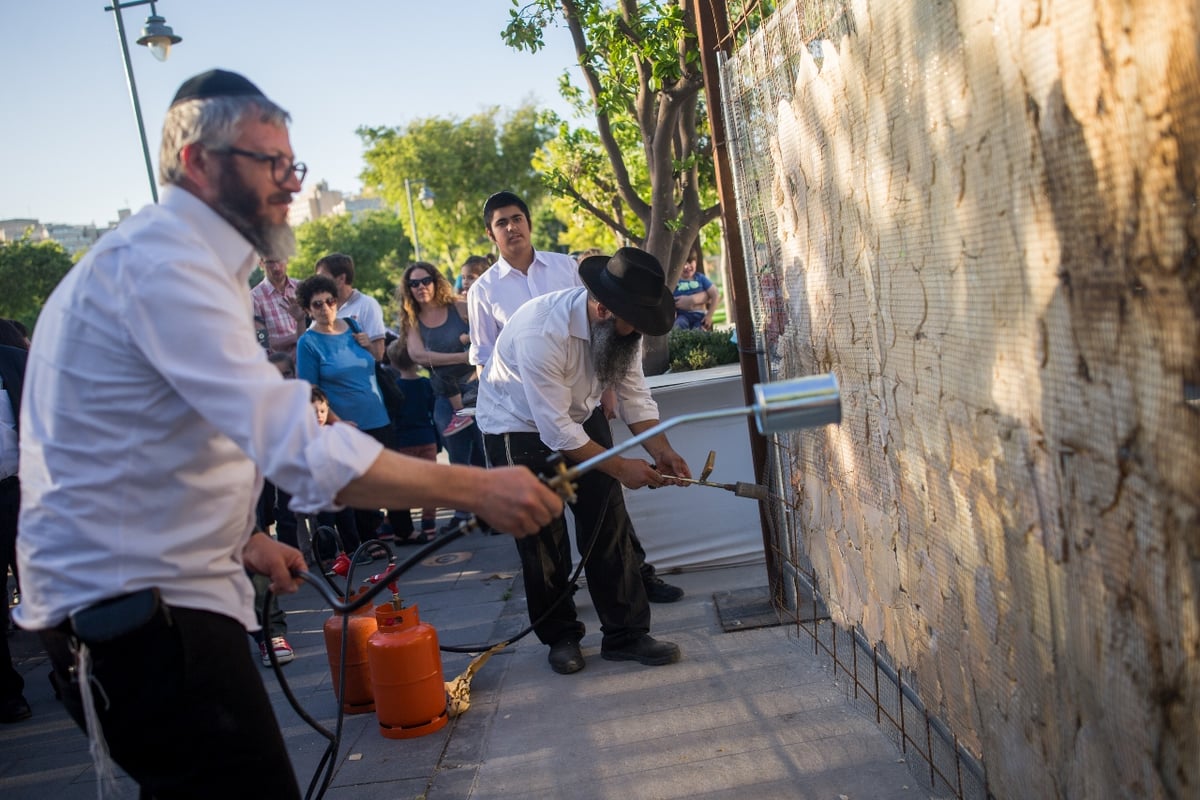 צפו בתיעוד: האם זו המצה הגדולה בעולם?