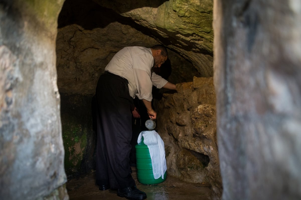 בריקוד ולצד הטובלים: שאיבת 'מים שלנו' בהרי ירושלים