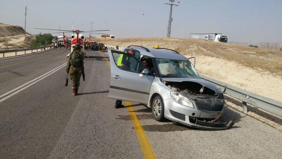 אסון בערב חג: חרדי נהרג בהתנגשות עם רכב פלסטיני