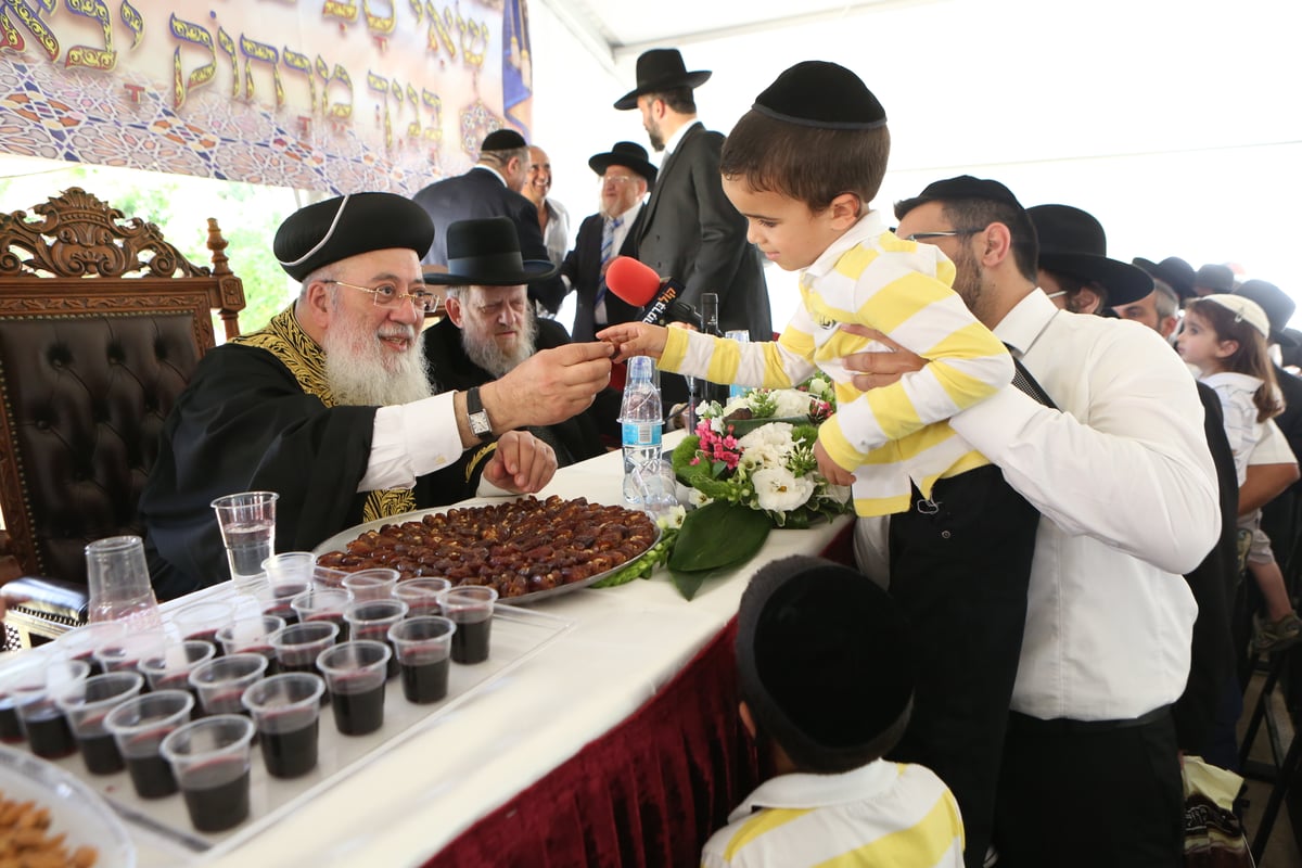 'הקבלת פני רבו' לרבה של ירושלים הראשל"צ הגר"ש עמאר