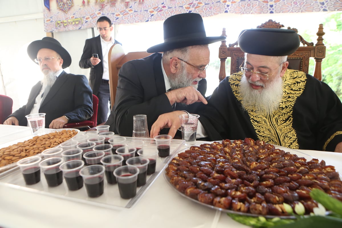 'הקבלת פני רבו' לרבה של ירושלים הראשל"צ הגר"ש עמאר