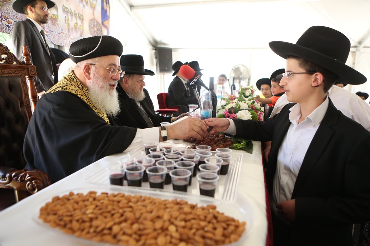 'הקבלת פני רבו' לרבה של ירושלים הראשל"צ הגר"ש עמאר