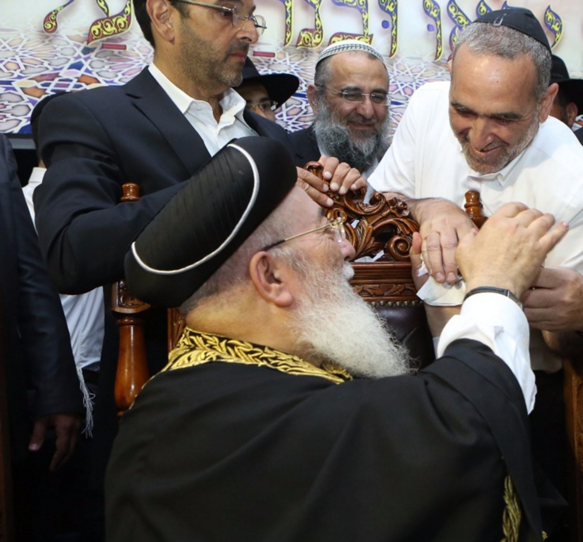 'הקבלת פני רבו' לרבה של ירושלים הראשל"צ הגר"ש עמאר