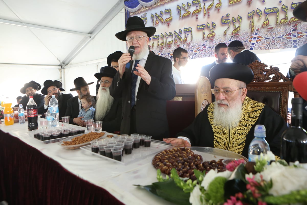 'הקבלת פני רבו' לרבה של ירושלים הראשל"צ הגר"ש עמאר