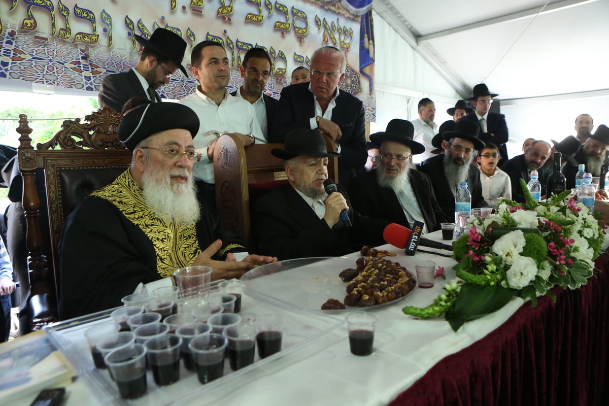 'הקבלת פני רבו' לרבה של ירושלים הראשל"צ הגר"ש עמאר