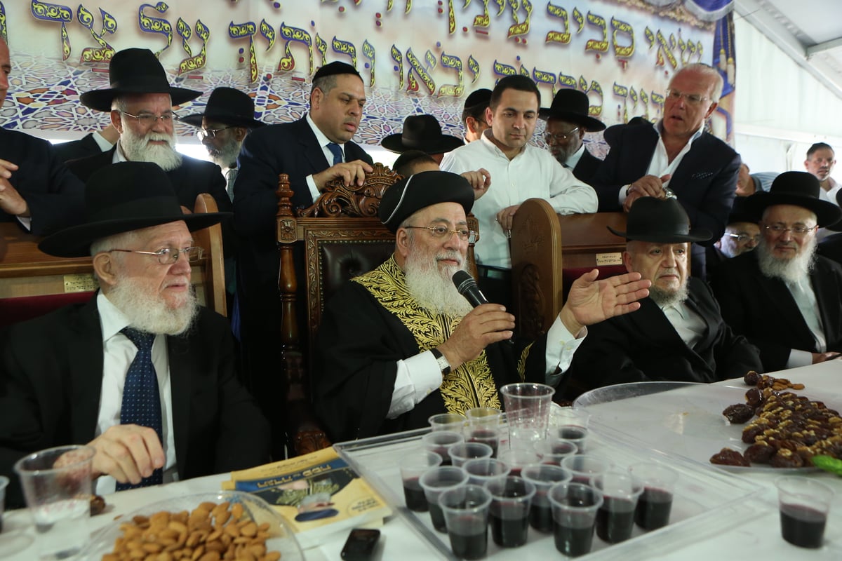 'הקבלת פני רבו' לרבה של ירושלים הראשל"צ הגר"ש עמאר