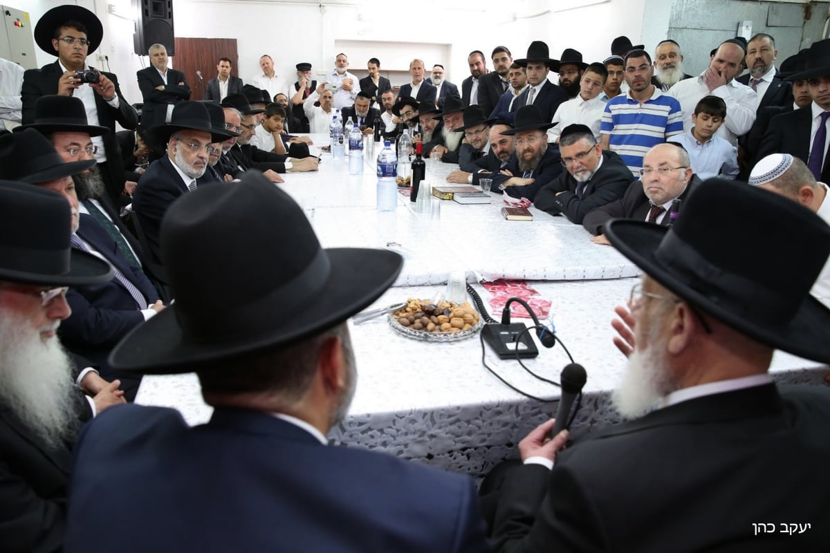 נציגי ש"ס הקבילו את פני הגר"ש כהן בלוד