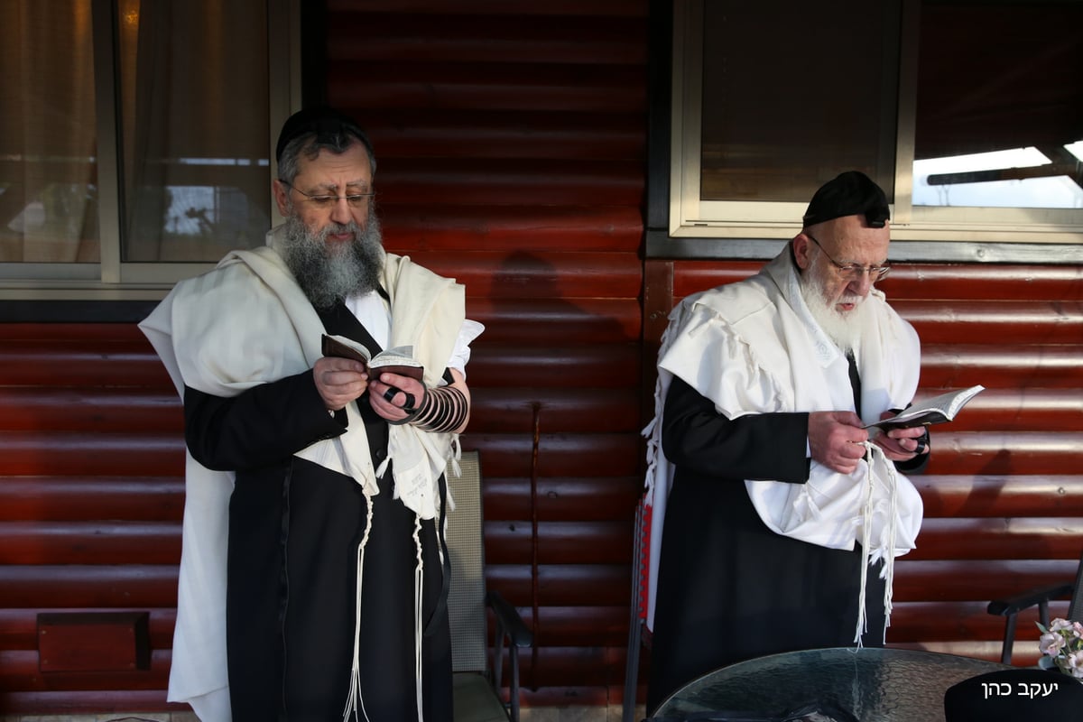 נשיא המועצת חיזק את אלפי בני הישיבות במירון