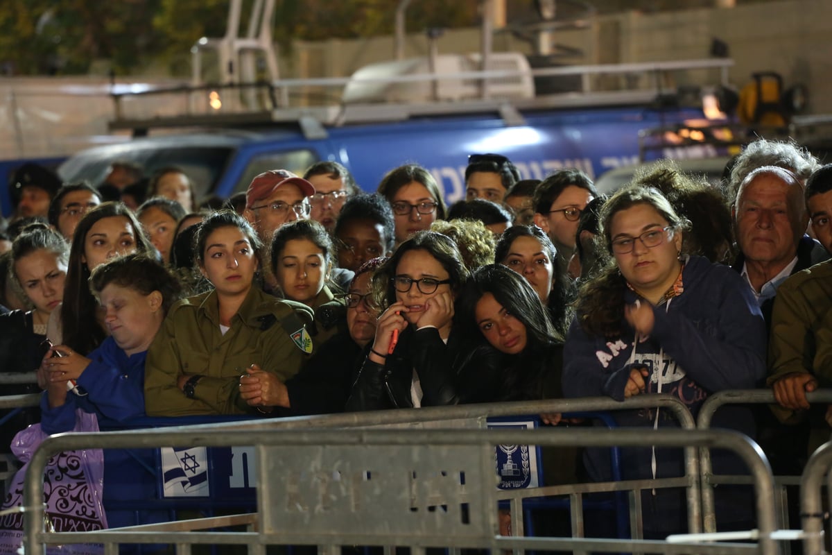 גלריה: טקס יום הזיכרון ברחבת הכותל המערבי