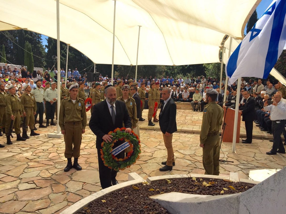 דרעי זכר את חללי העדה הדרוזית: "לא אשכח את השוטר שהקריב את חייו בהר נוף"