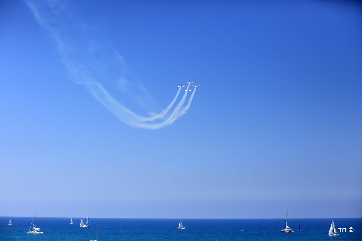 המטס של חיל האוויר בעדשה של דוד זר. צפו