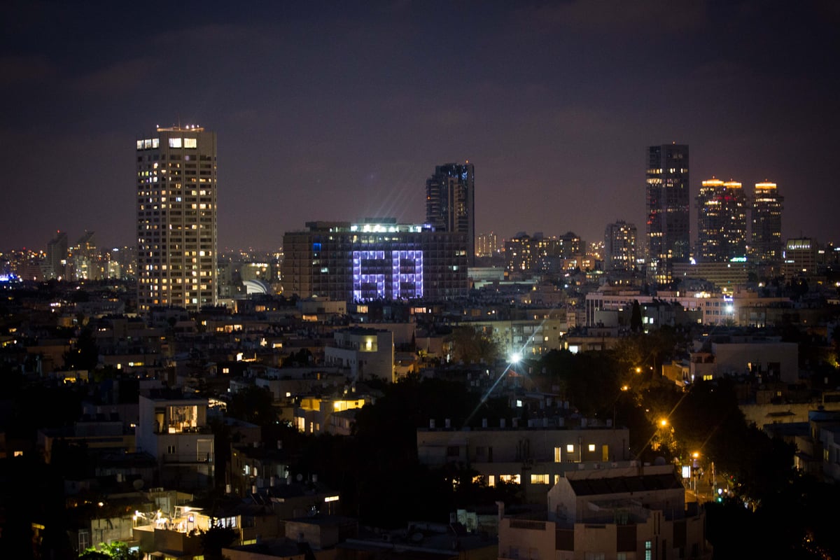 שמי ירושלים ותל אביב הוארו בזיקוקין • צפו