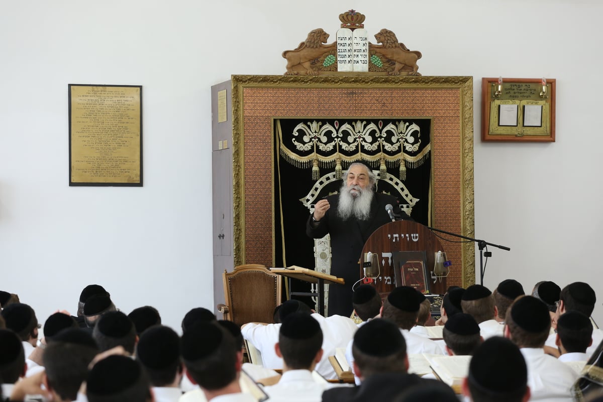 ה'שיעור כללי' של ראש ישיבת "אור אלחנן"