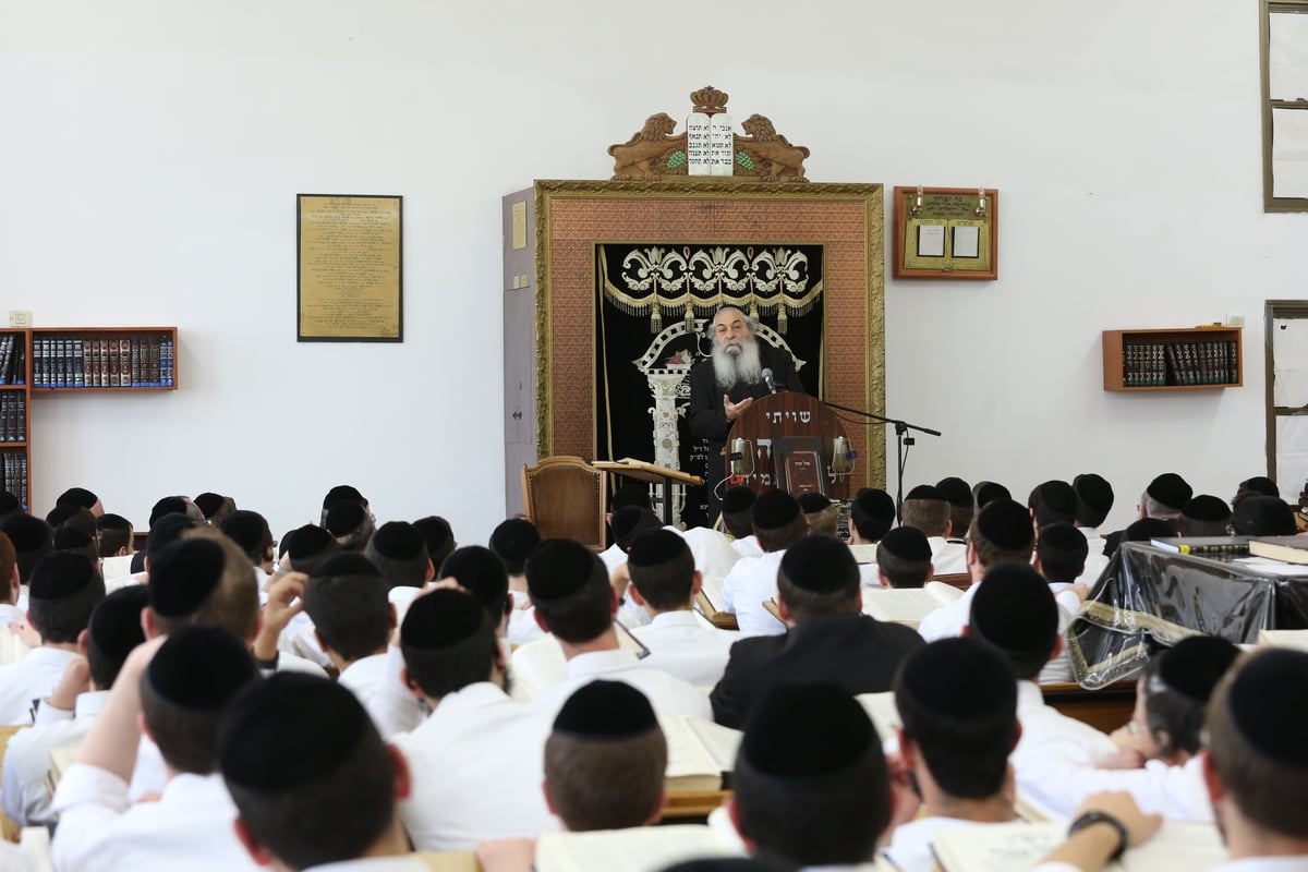 ה'שיעור כללי' של ראש ישיבת "אור אלחנן"