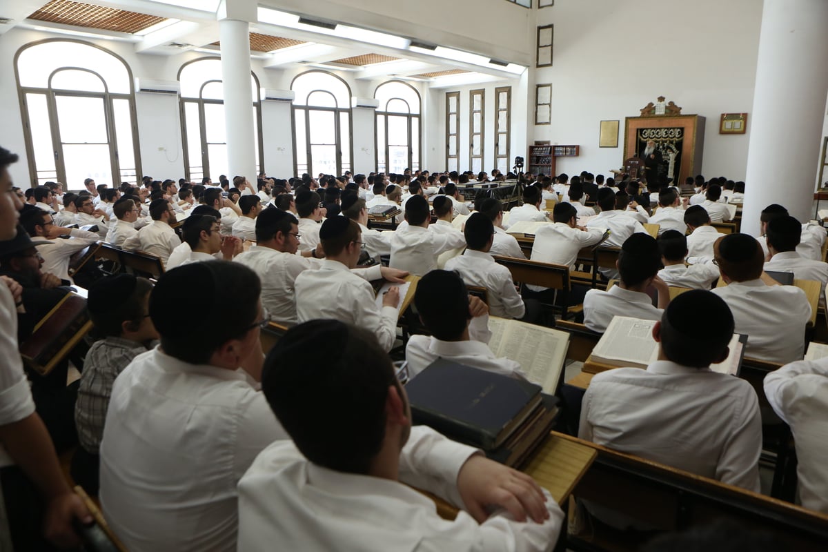 ה'שיעור כללי' של ראש ישיבת "אור אלחנן"