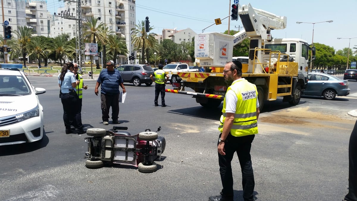 רוכב קלנועית בן 75 נהרג בתאונת דרכים