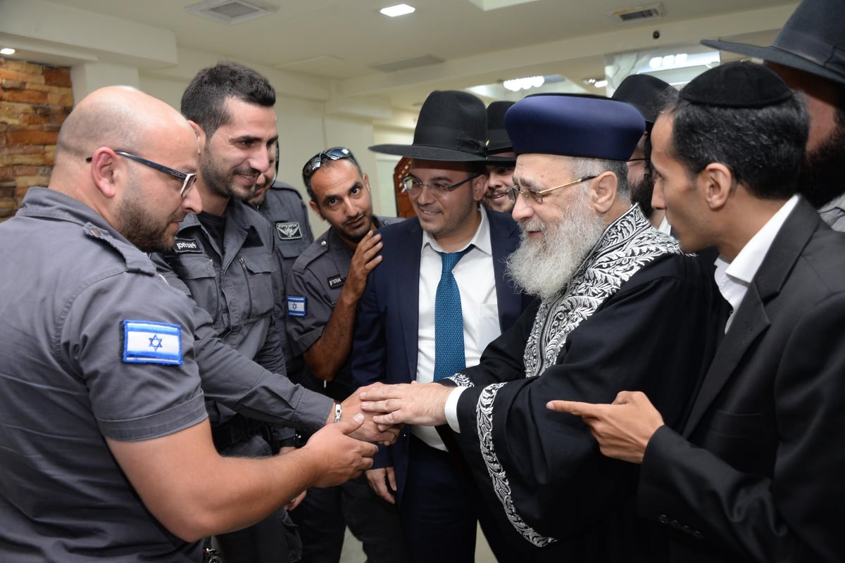 גדולי האדמו"רים בשבע ברכות לבת הראשון לציון הגר"י יוסף