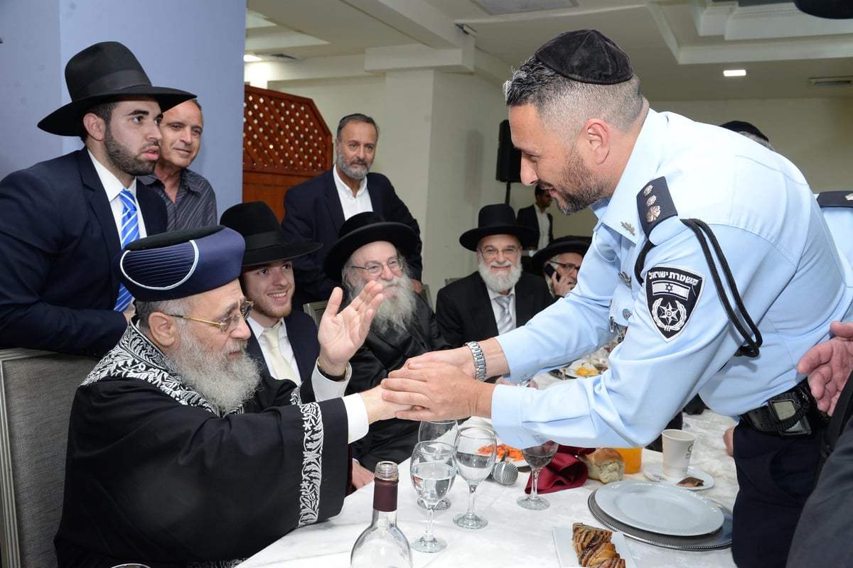 גדולי האדמו"רים בשבע ברכות לבת הראשון לציון הגר"י יוסף