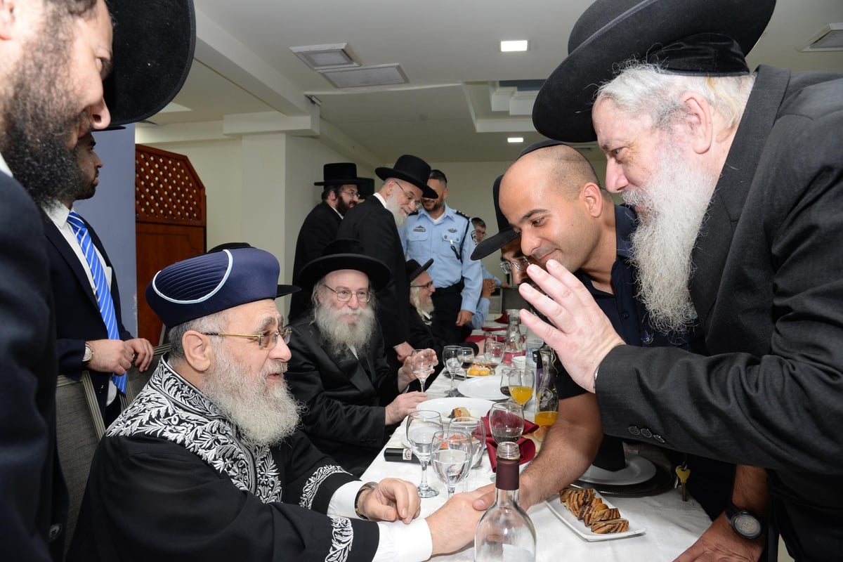 גדולי האדמו"רים בשבע ברכות לבת הראשון לציון הגר"י יוסף