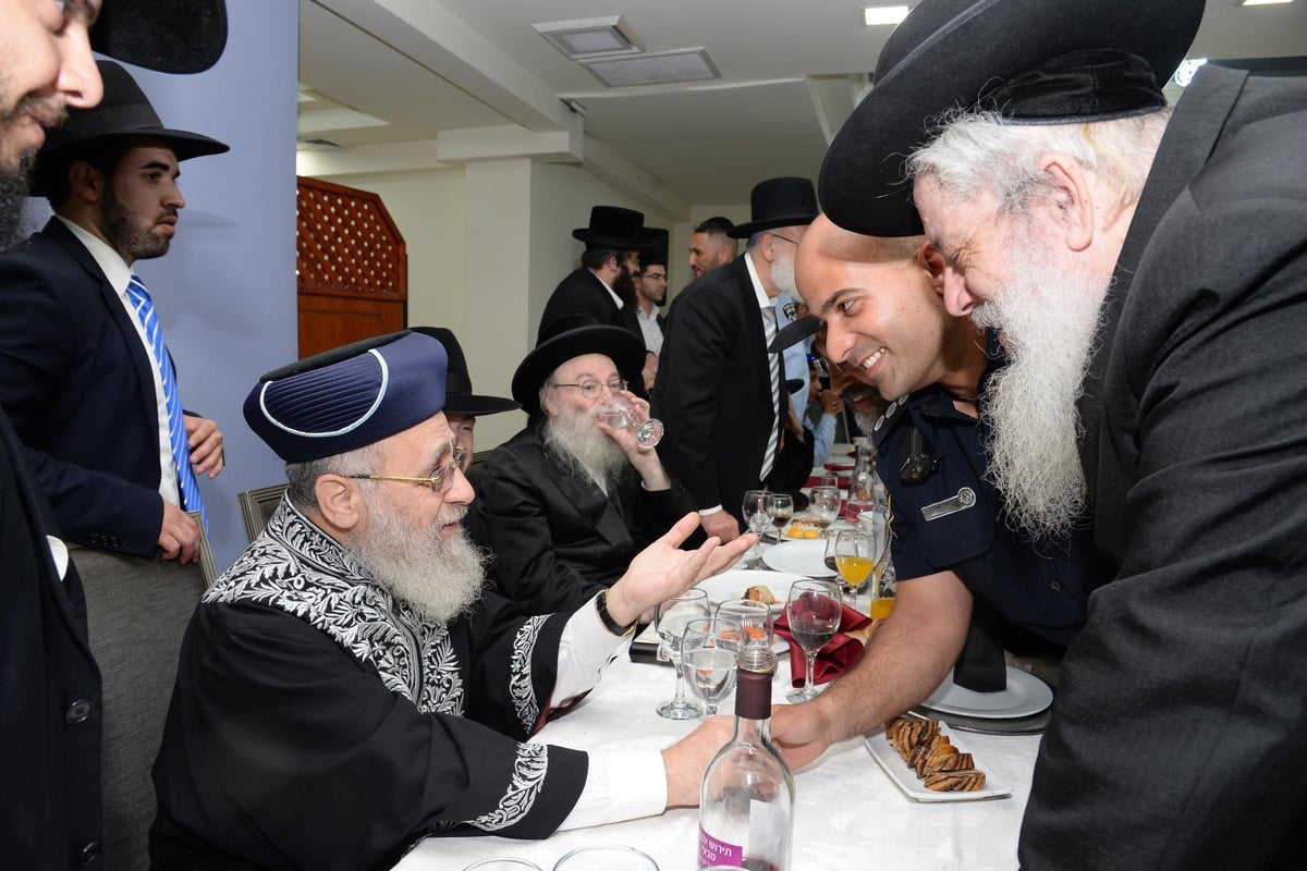 גדולי האדמו"רים בשבע ברכות לבת הראשון לציון הגר"י יוסף