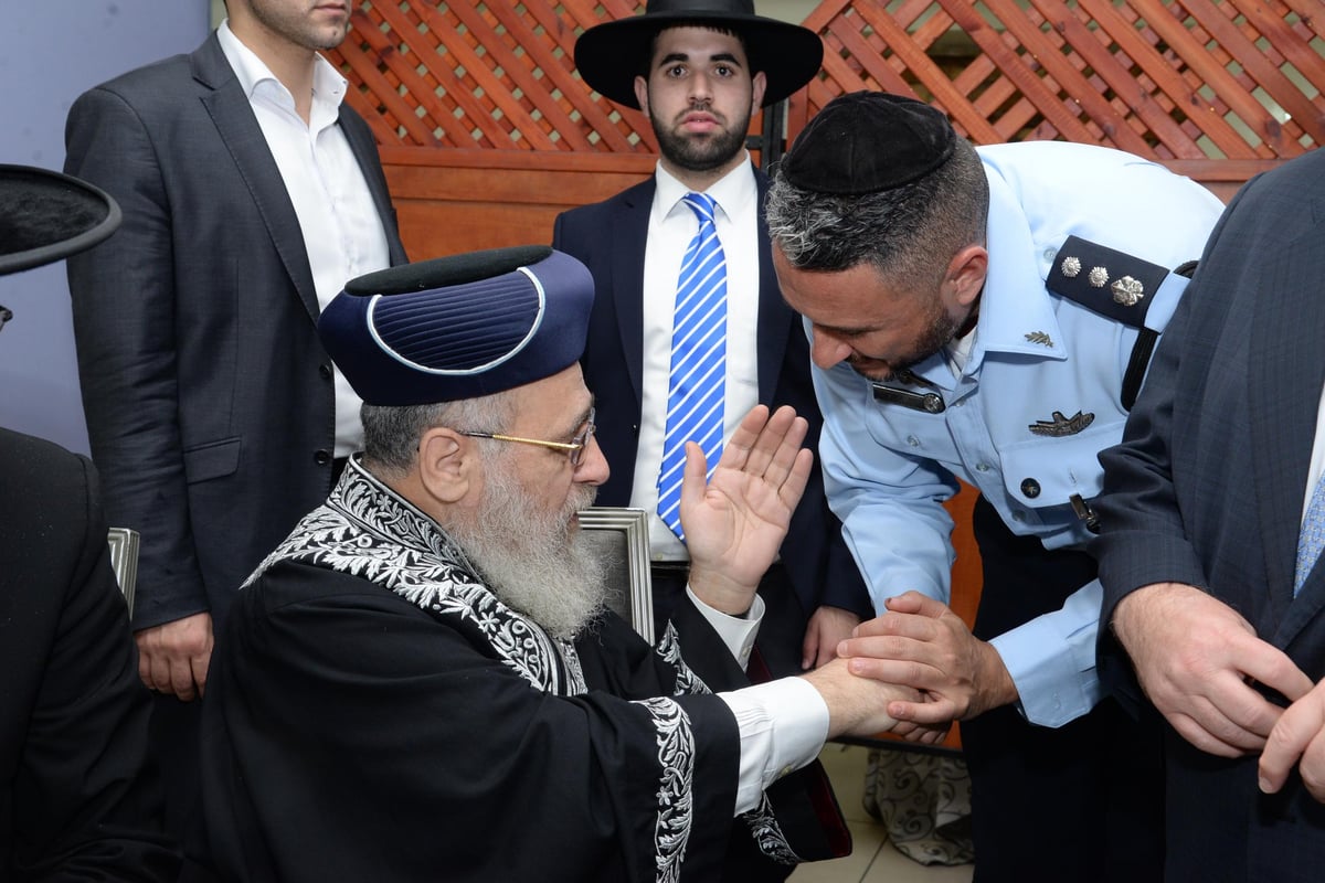 גדולי האדמו"רים בשבע ברכות לבת הראשון לציון הגר"י יוסף