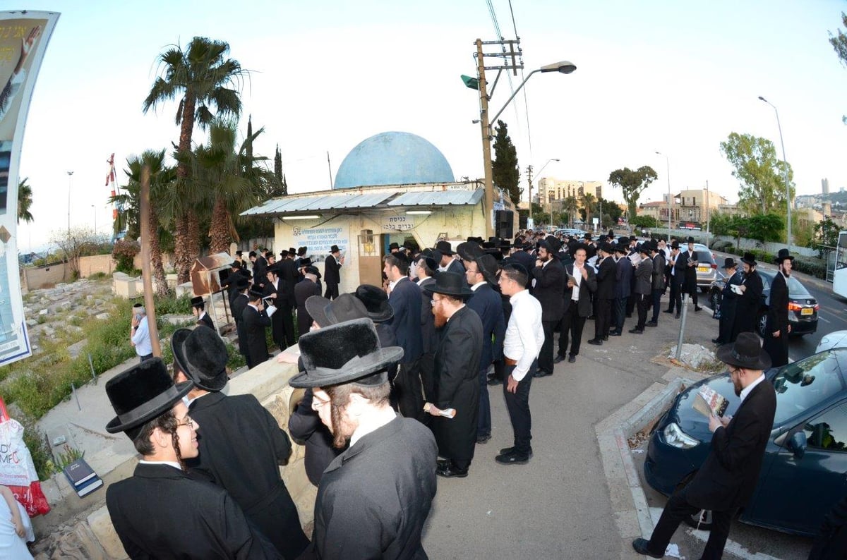 תפילת השל"ה בציון רבי אבדימי דמן חיפה זיע"א