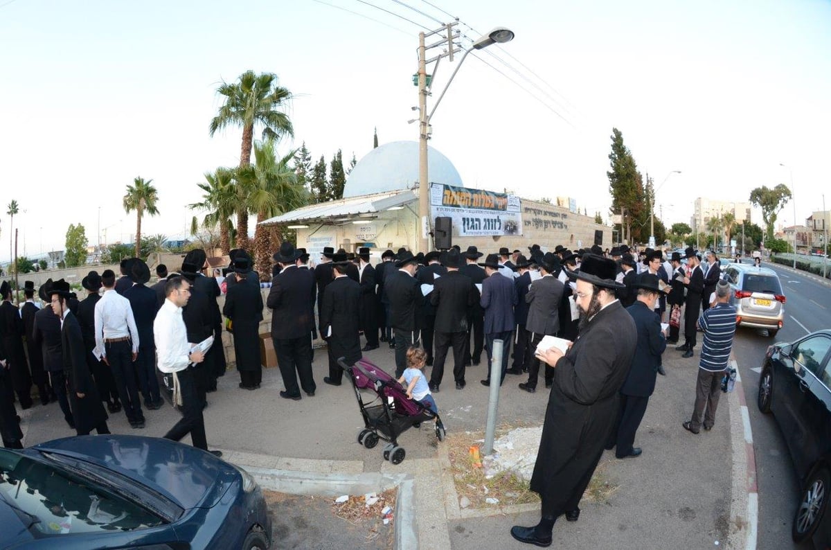 תפילת השל"ה בציון רבי אבדימי דמן חיפה זיע"א