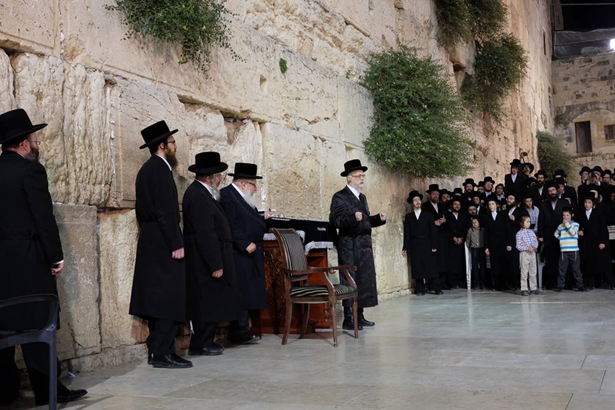 צפו בגלריה: היארצייט ל"אהבת ישראל" מויז'ניץ