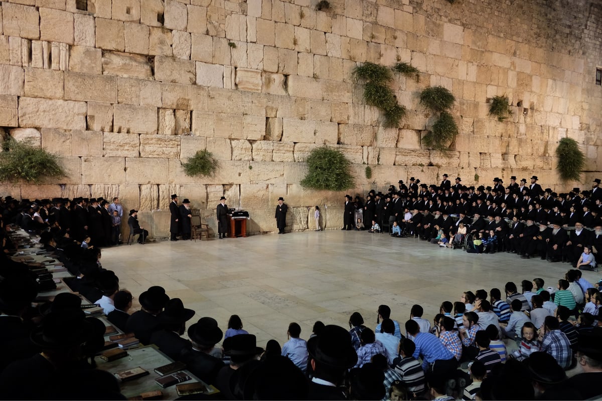 צפו בגלריה: היארצייט ל"אהבת ישראל" מויז'ניץ