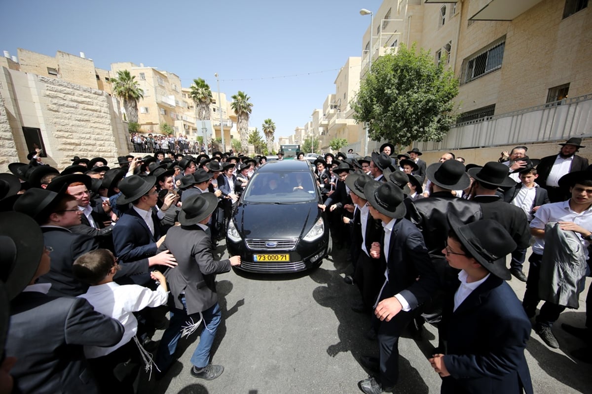 מרן שר התורה רבי חיים קנייבסקי בביקור מיוחד ברמות