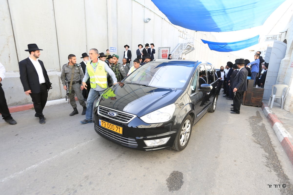 מרן שר התורה רבי חיים קנייבסקי בביקור מיוחד ברמות