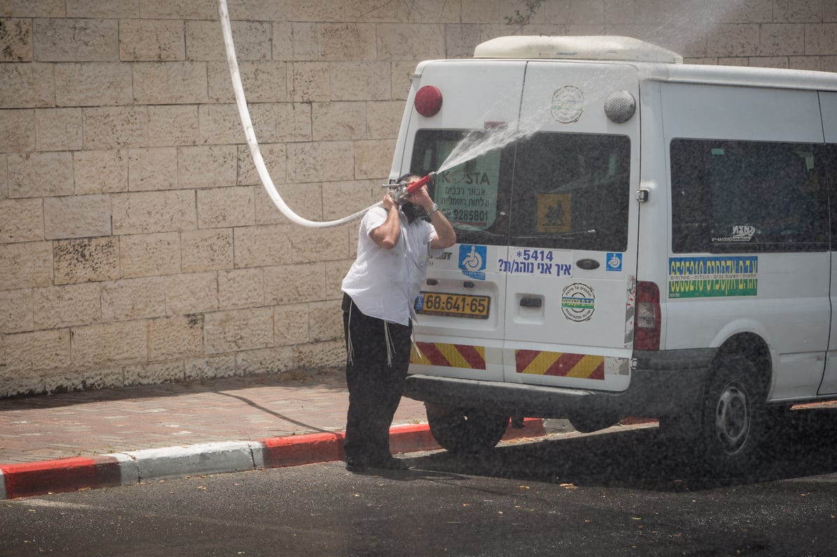 שריפת הענק בירושלים בתמונות • צפו בגלריה