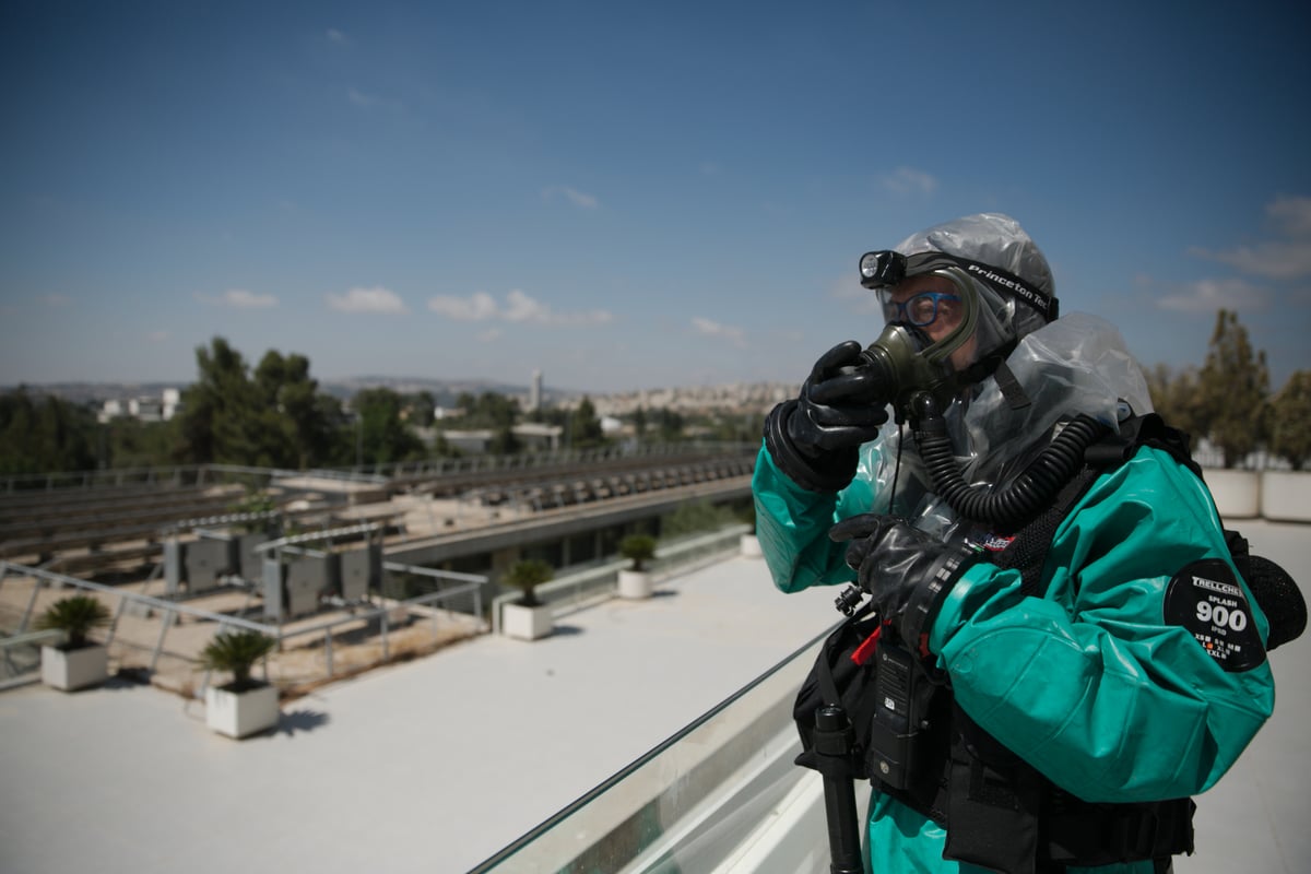 זה רק תרגיל: מתקפה כימית במשכן הכנסת