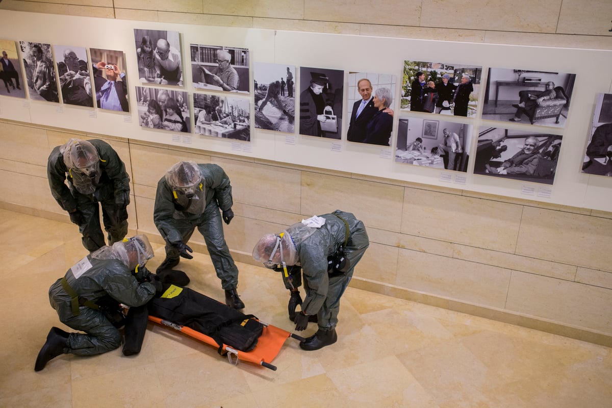 זה רק תרגיל: מתקפה כימית במשכן הכנסת