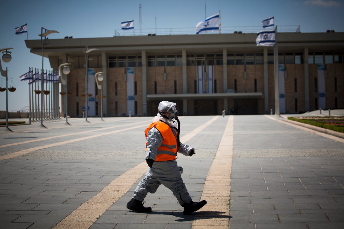 זה רק תרגיל: מתקפה כימית במשכן הכנסת