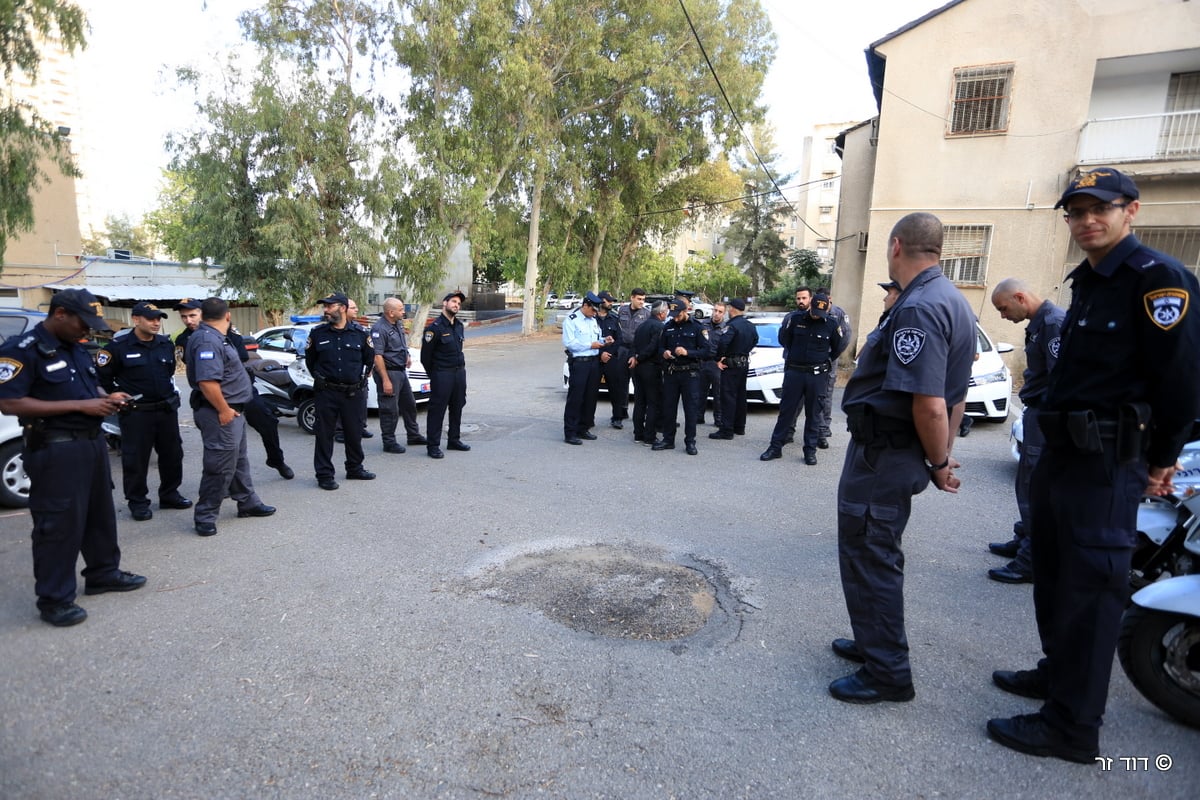 מפקד מרחב דן התרשם משוטרי בני ברק