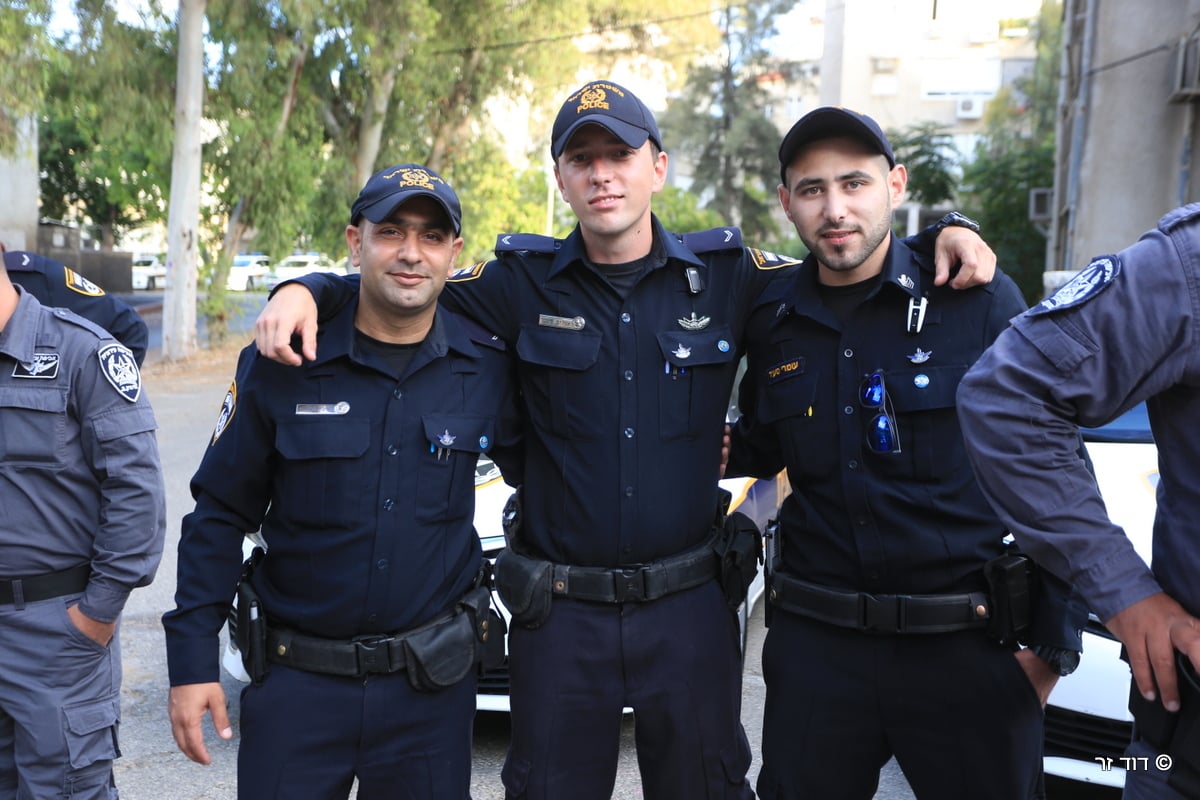 מפקד מרחב דן התרשם משוטרי בני ברק