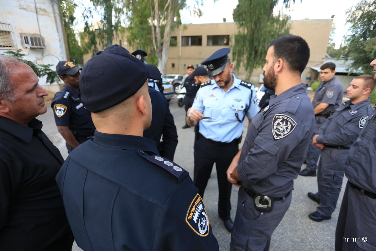 מפקד מרחב דן התרשם משוטרי בני ברק