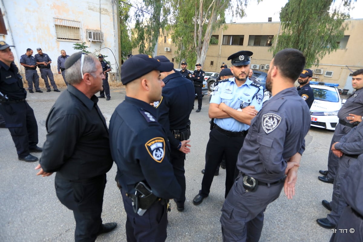 מפקד מרחב דן התרשם משוטרי בני ברק