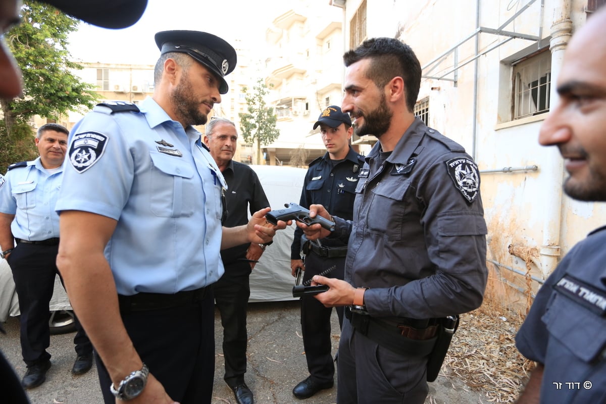 מפקד מרחב דן התרשם משוטרי בני ברק