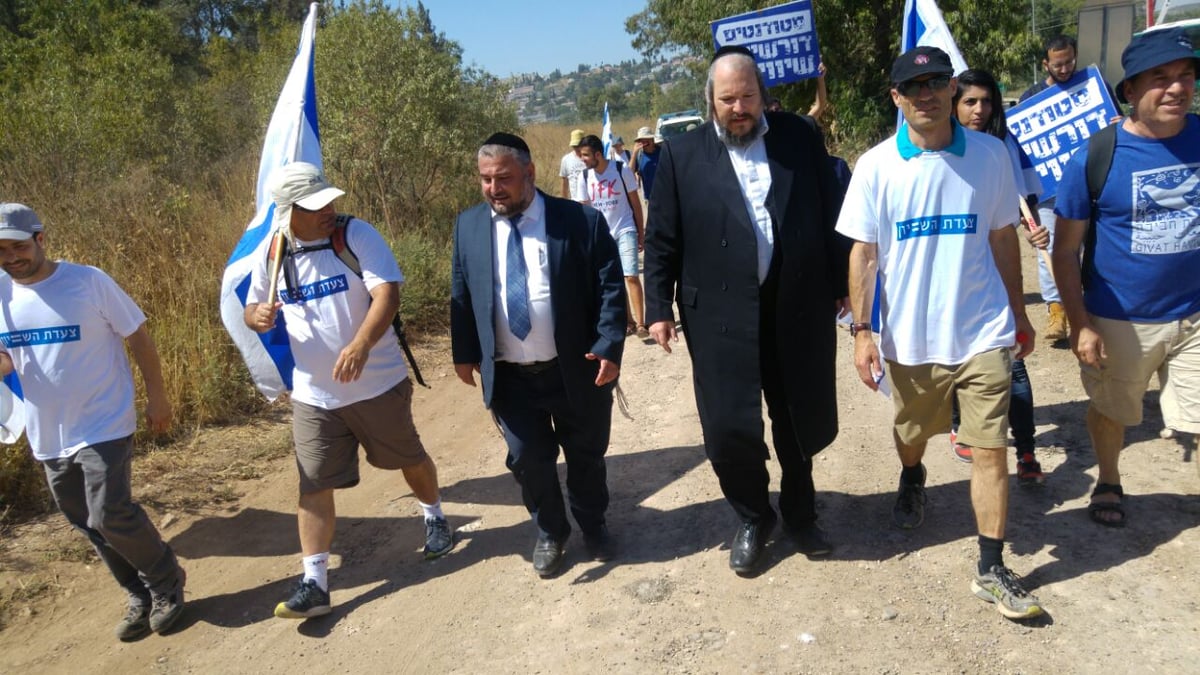 ראשי הרשויות החרדיות הצטרפו ל'צעדת השוויון'