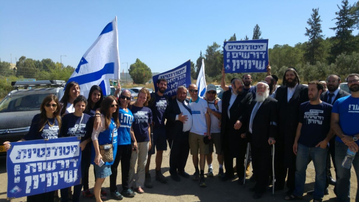 ראשי הרשויות החרדיות הצטרפו ל'צעדת השוויון'