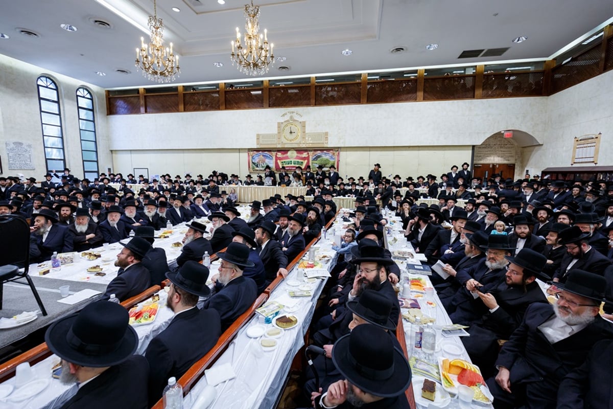 בורו פארק: 'חומש סעודה' לילדי כיתא א' בת"ת סאטמר