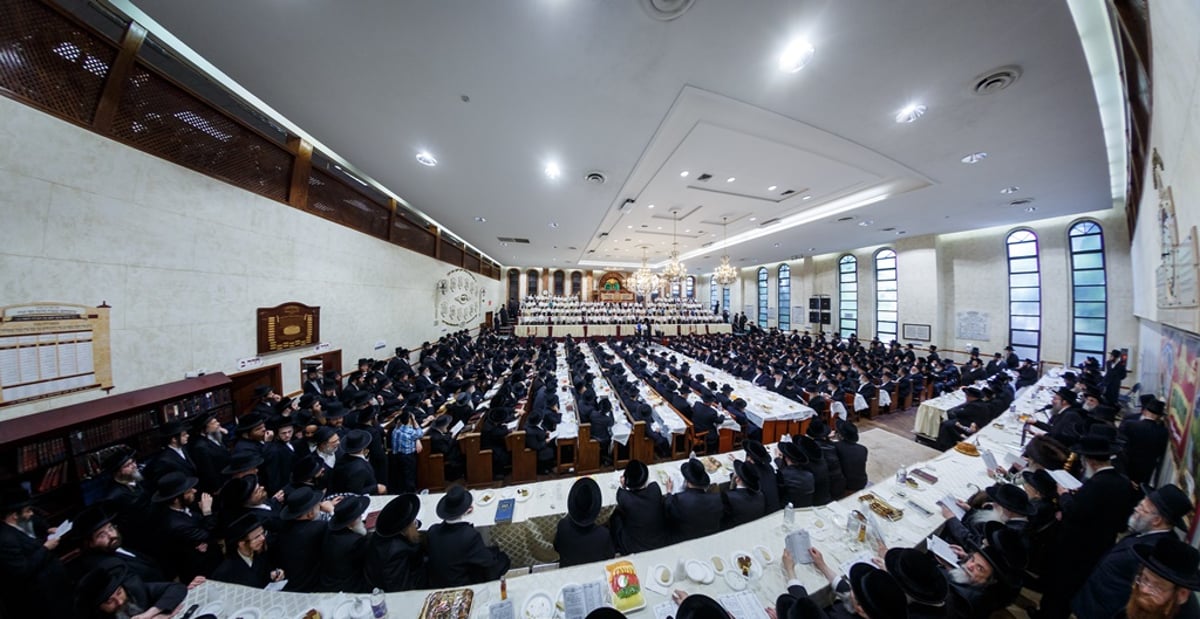 בורו פארק: 'חומש סעודה' לילדי כיתא א' בת"ת סאטמר