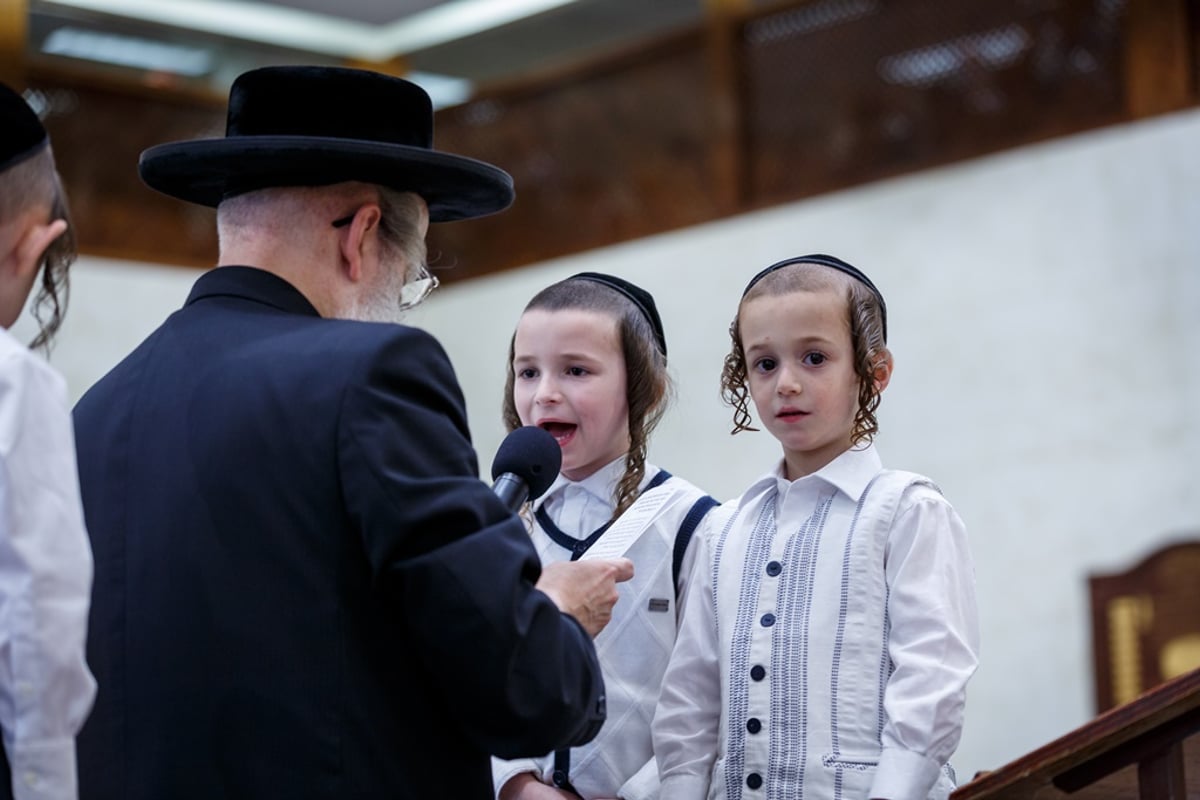 בורו פארק: 'חומש סעודה' לילדי כיתא א' בת"ת סאטמר