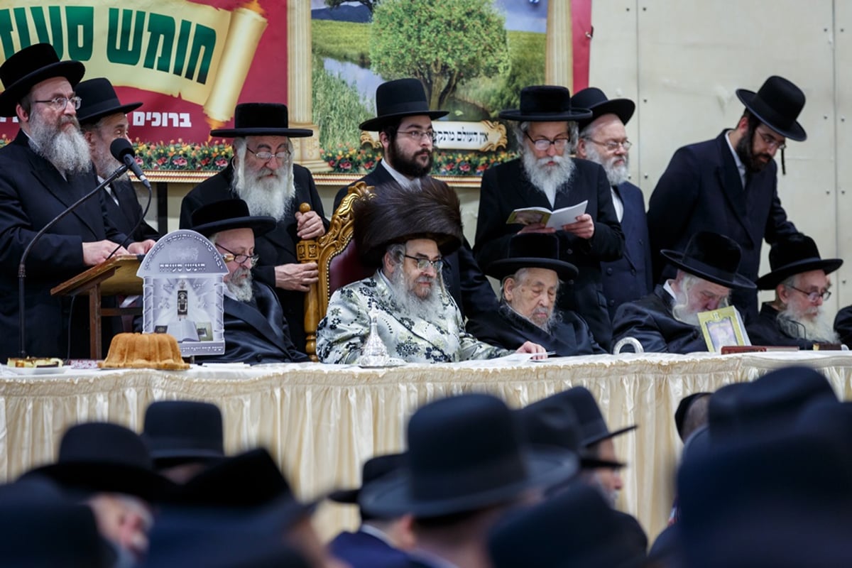 בורו פארק: 'חומש סעודה' לילדי כיתא א' בת"ת סאטמר