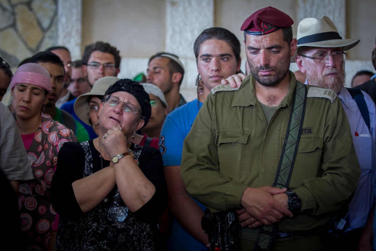 גלריה דומעת: קבורת הרב מיכאל מרק הי"ד