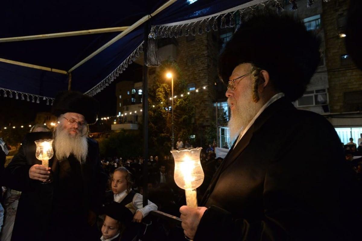 נכדו היתום של האדמו"ר מקאמרנא התחתן • צפו בתיעוד