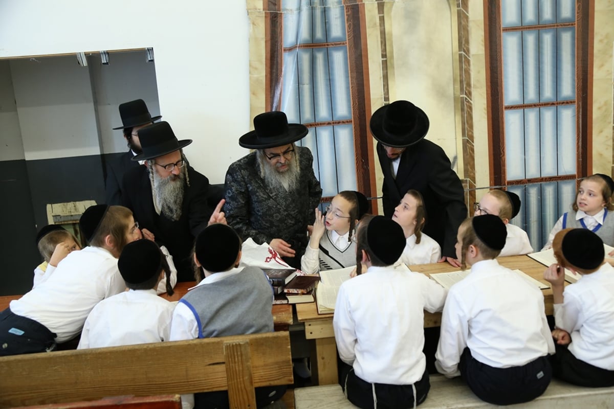 האדמו"ר מסאטמר הפתיע את התלמידים בקעמפ